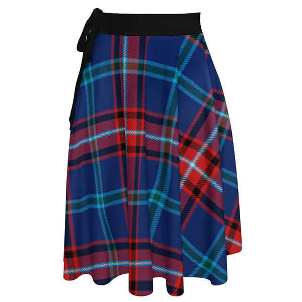 Glenn Modern Tartan Wrap Skirt