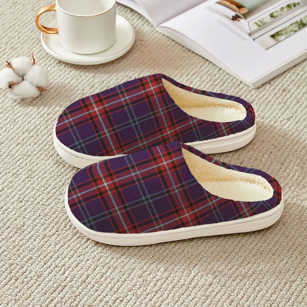 Glenn Weathered Clan Badge Tartan Plush Slipper
