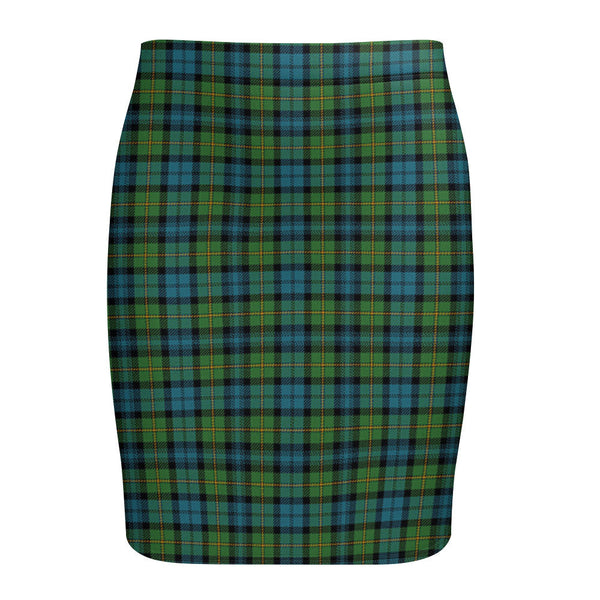 Gordon Ancient Tartan Fitted Skirt