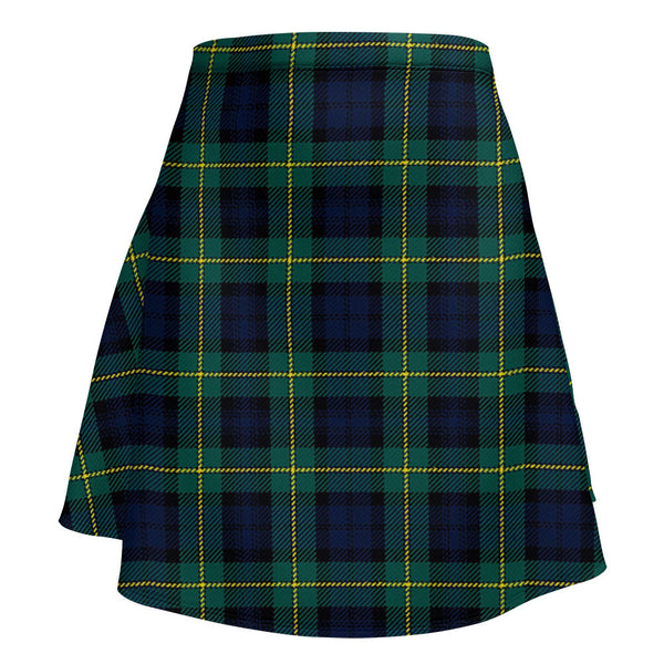 Gordon Modern Clan Badge Tartan Flared Skirt