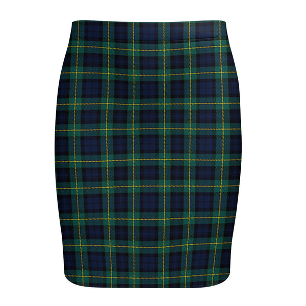 Gordon Modern Tartan Fitted Skirt