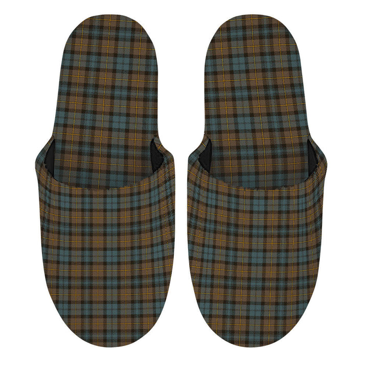 Gordon Weathered Clan Badge Tartan Mop Slippers