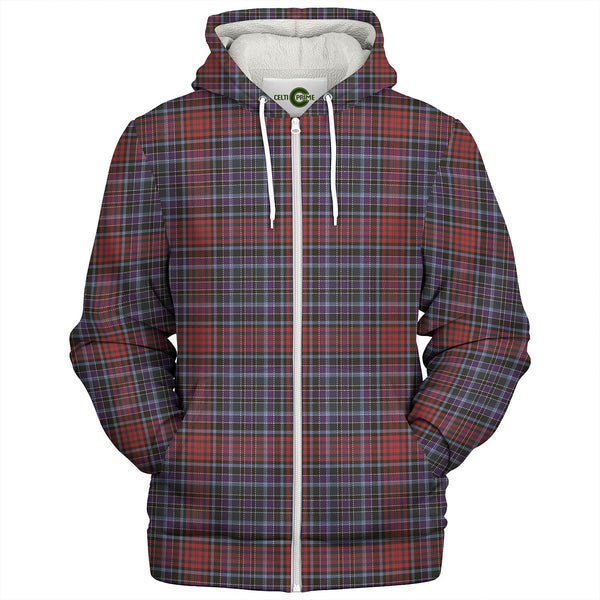 Gordon (Wilsons) Weathered Tartan Sherpa Hoodie