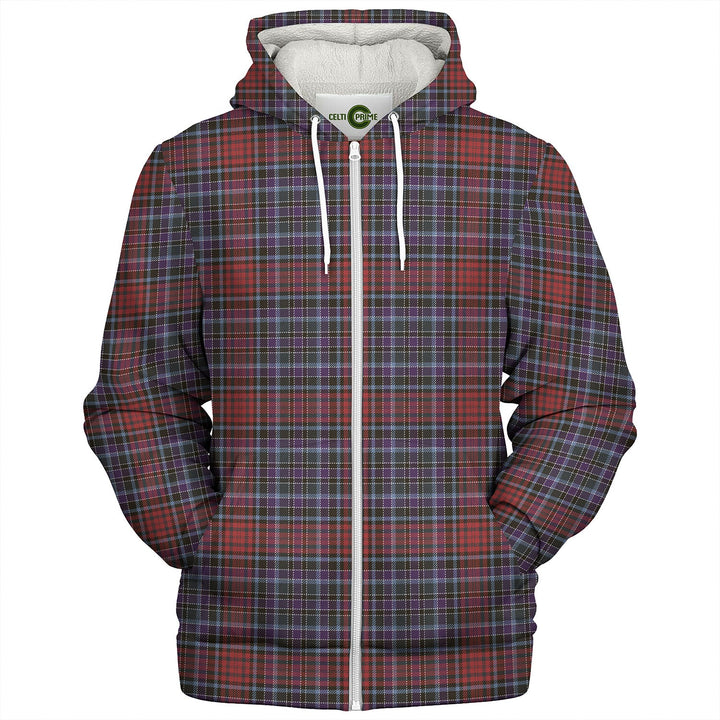 Gordon (Wilsons) Weathered Tartan Sherpa Hoodie