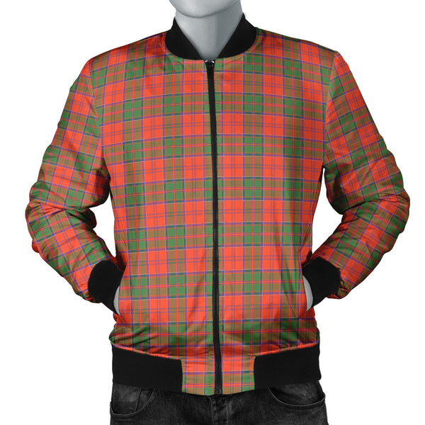 Grant Ancient Clan Badge Tartan Bomber Jacket