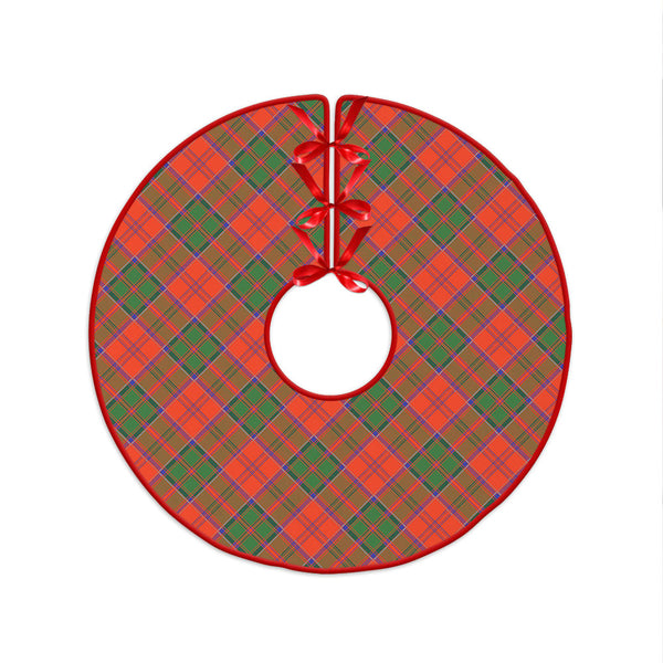 Grant Ancient Clan Badge Tartan Christmas Tree Skirt