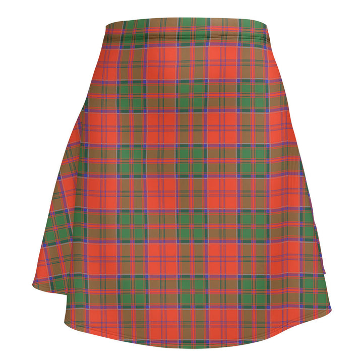 Grant Ancient Clan Badge Tartan Flared Skirt