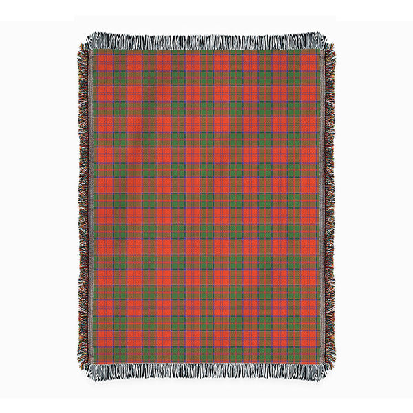 Grant Ancient Clan Badge Tartan Woven Blanket