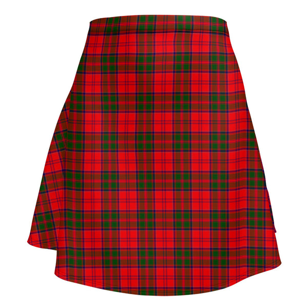 Grant Modern Clan Badge Tartan Flared Skirt