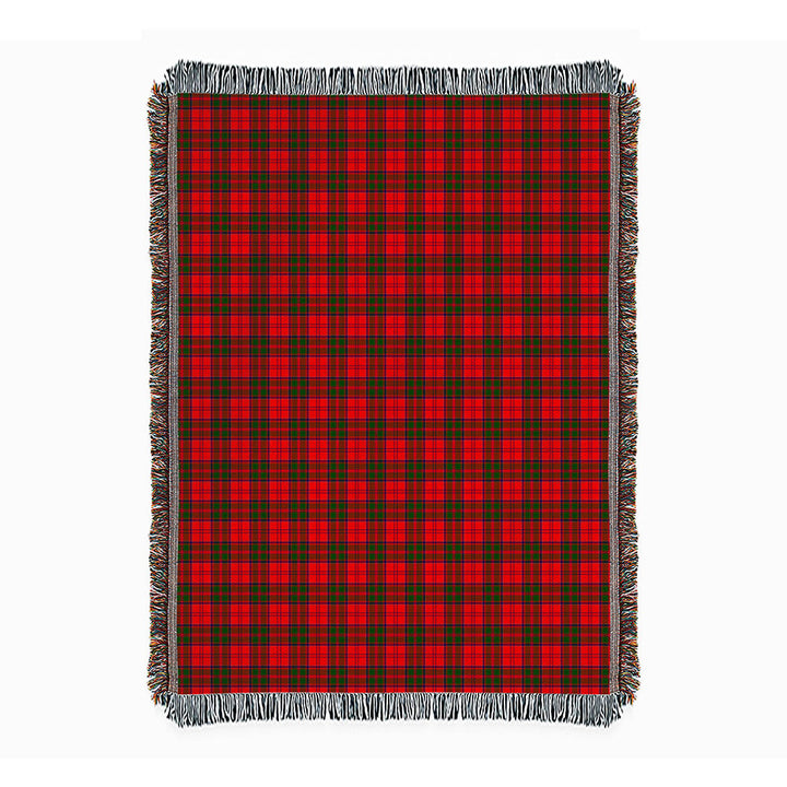 Grant Modern Clan Badge Tartan Woven Blanket