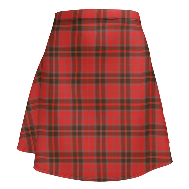 Grant Weathered Clan Badge Tartan Flared Skirt