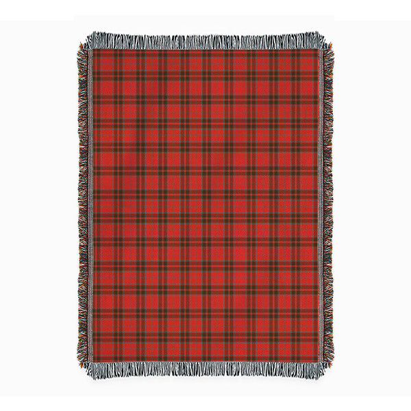 Grant Weathered Clan Badge Tartan Woven Blanket