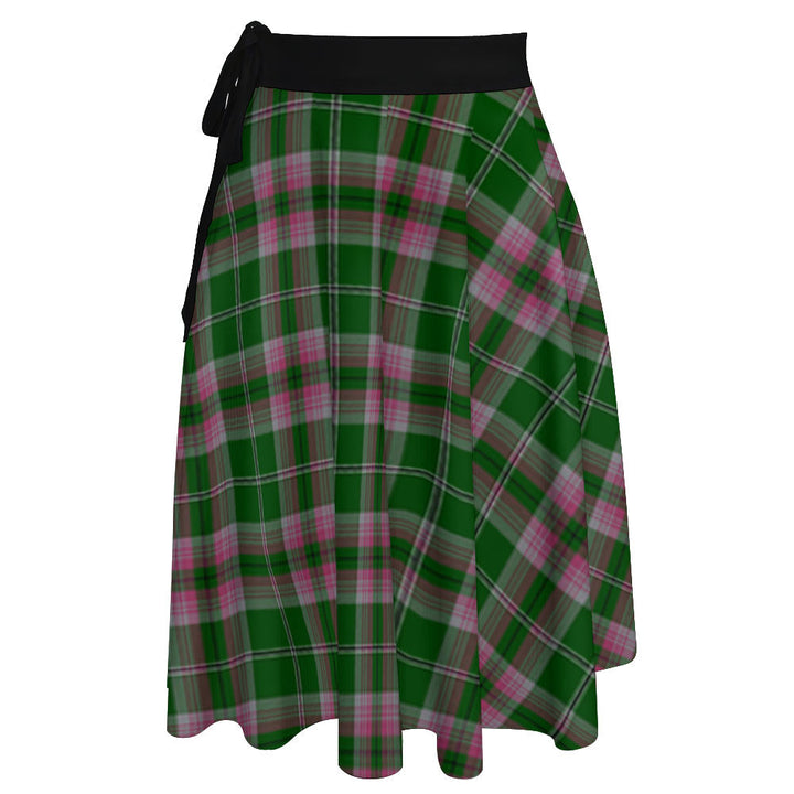 Gray Hunting Tartan Wrap Skirt