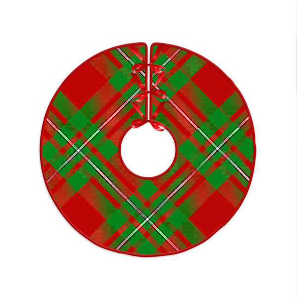 Grierson Clan Badge Tartan Christmas Tree Skirt