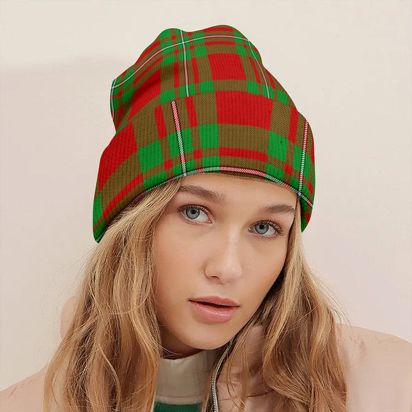Grierson Clan Badge Tartan Knitted Beanie