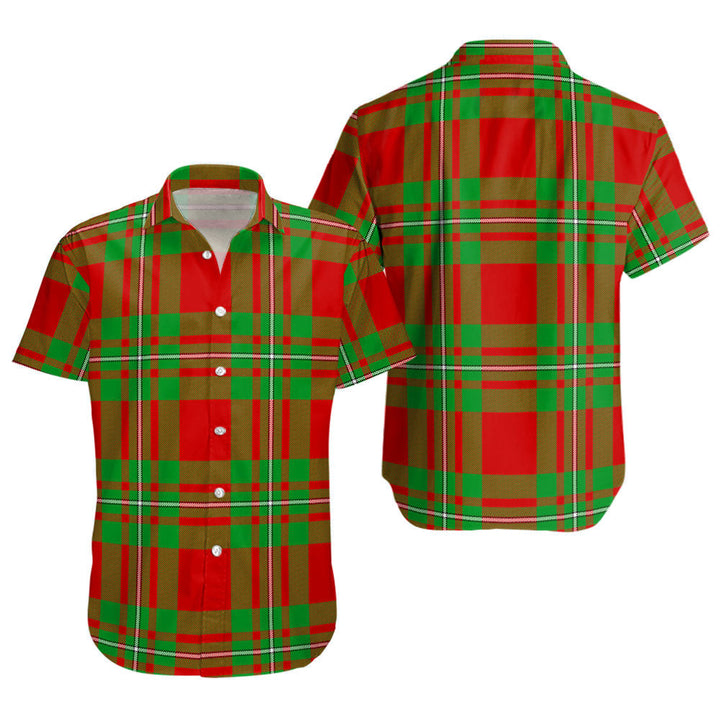Grierson Clan Badge Tartan Short Sleeve Shirt
