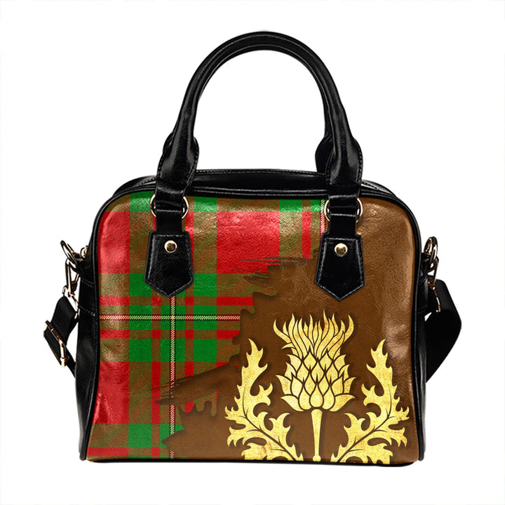 Grierson Tartan Shoulder Handbag Thistle Oldest Style