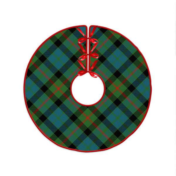 Gunn Ancient Clan Badge Tartan Christmas Tree Skirt