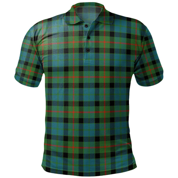 Gunn Ancient Clan Badge Tartan Polo Shirt