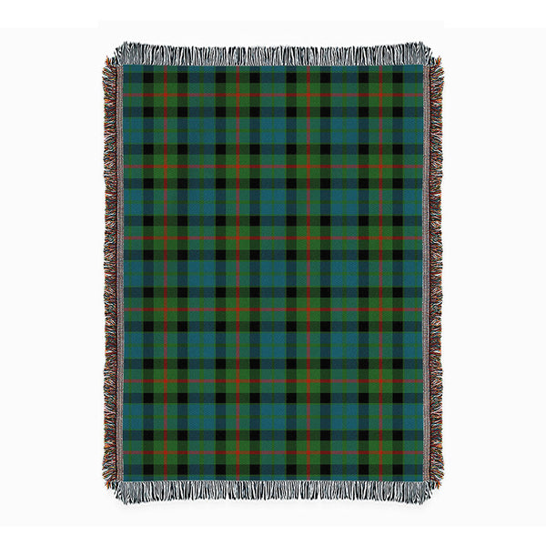 Gunn Ancient Clan Badge Tartan Woven Blanket
