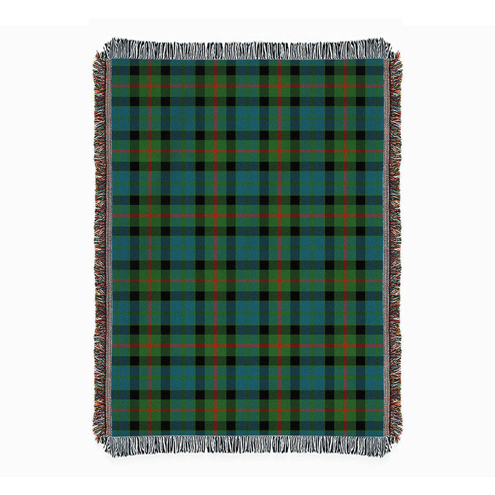 Gunn Ancient Clan Badge Tartan Woven Blanket