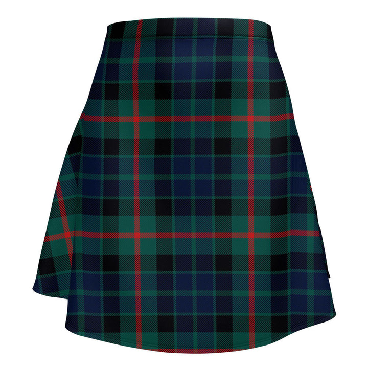 Gunn Modern Clan Badge Tartan Flared Skirt