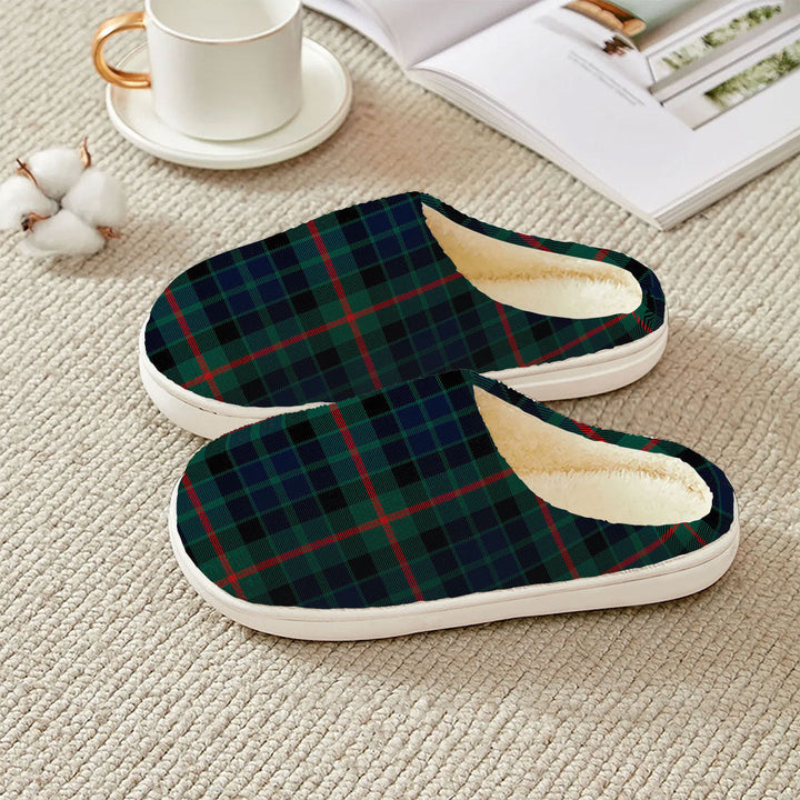 Gunn Modern Clan Badge Tartan Plush Slipper