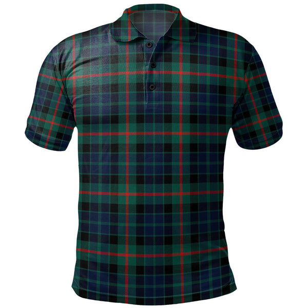 Gunn Modern Clan Badge Tartan Polo Shirt