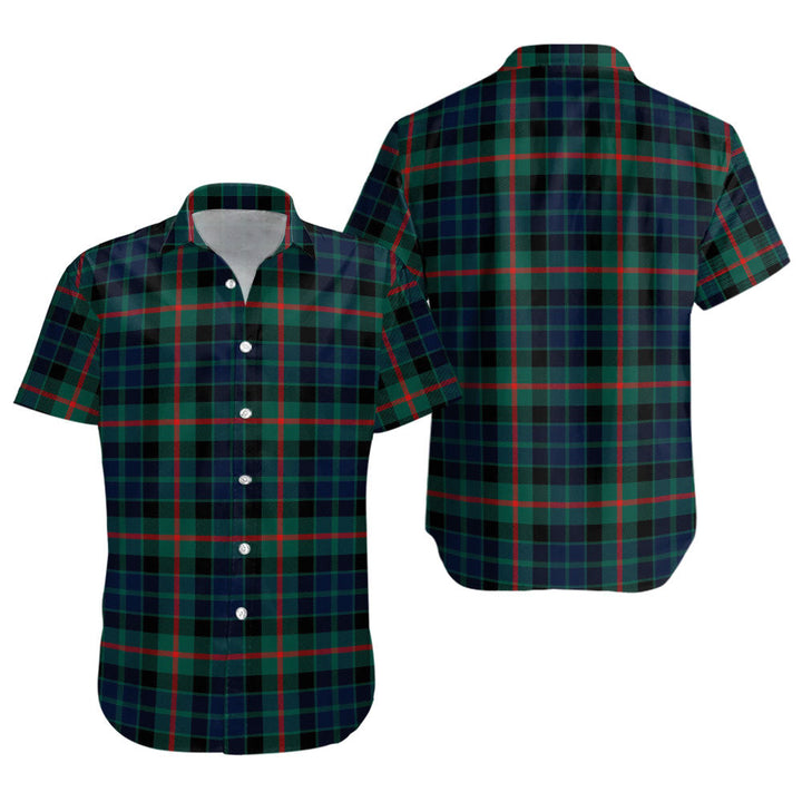 Gunn Modern Clan Badge Tartan Short Sleeve Shirt