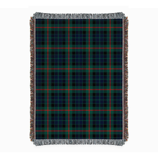 Gunn Modern Clan Badge Tartan Woven Blanket