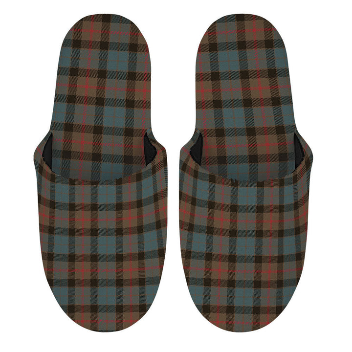 Gunn Weathered Clan Badge Tartan Mop Slippers