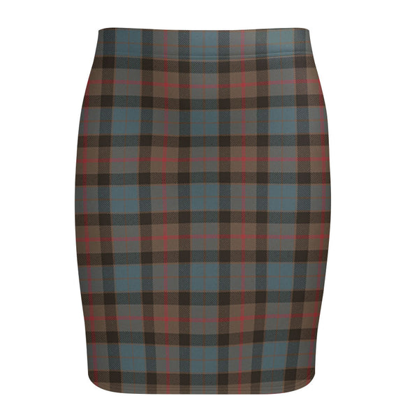 Gunn Weathered Tartan Fitted Skirt
