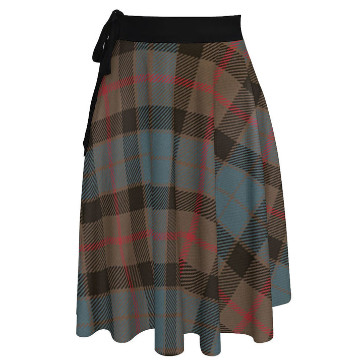 Gunn Weathered Tartan Wrap Skirt