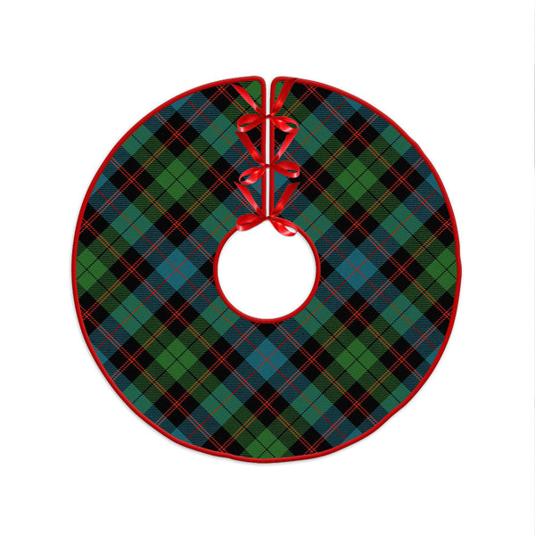 Guthrie Ancient Clan Badge Tartan Christmas Tree Skirt