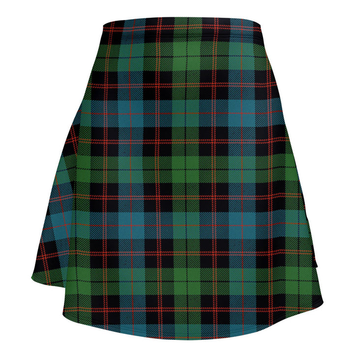 Guthrie Ancient Clan Badge Tartan Flared Skirt