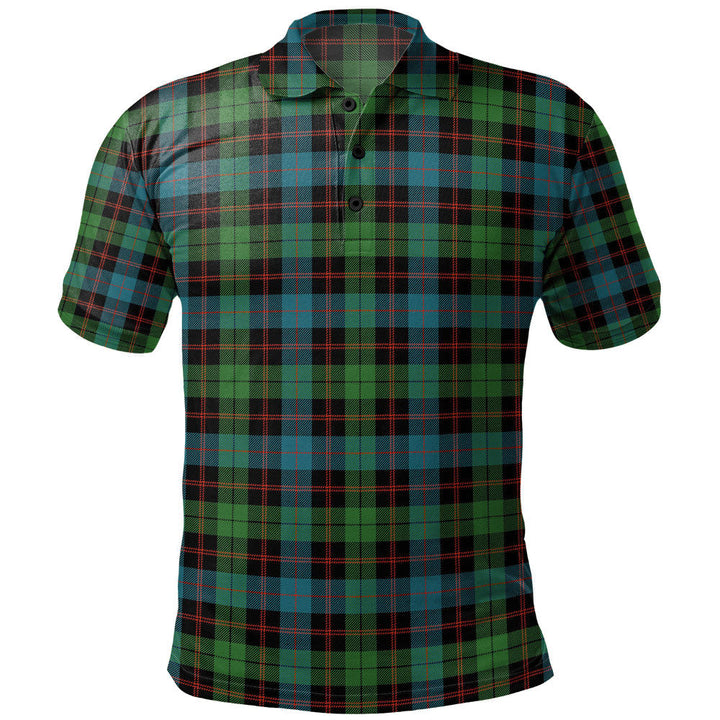 Guthrie Ancient Clan Badge Tartan Polo Shirt