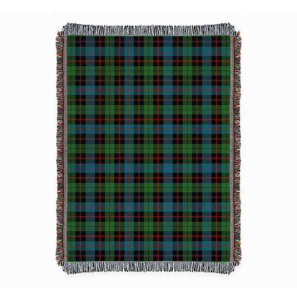 Guthrie Ancient Clan Badge Tartan Woven Blanket