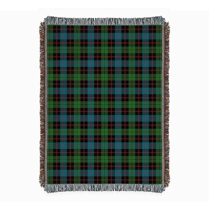 Guthrie Ancient Clan Badge Tartan Woven Blanket