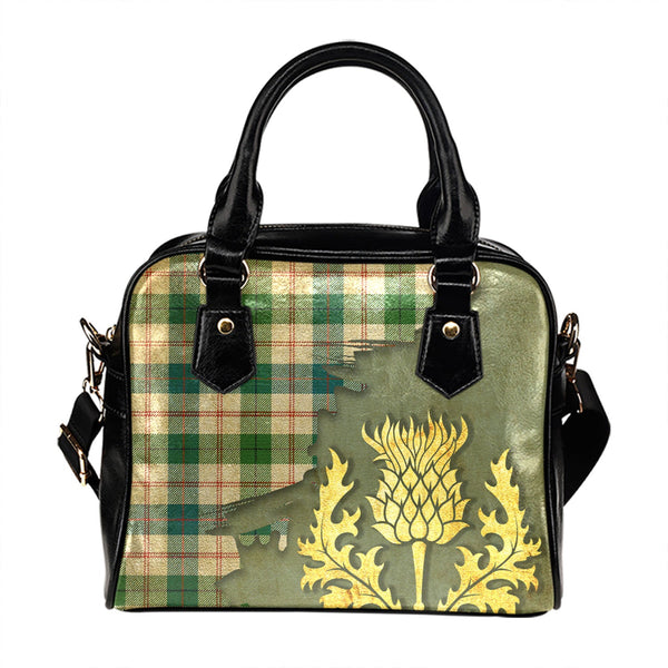 Guthrie Dress Ancient Tartan Shoulder Handbag Thistle Oldest Style