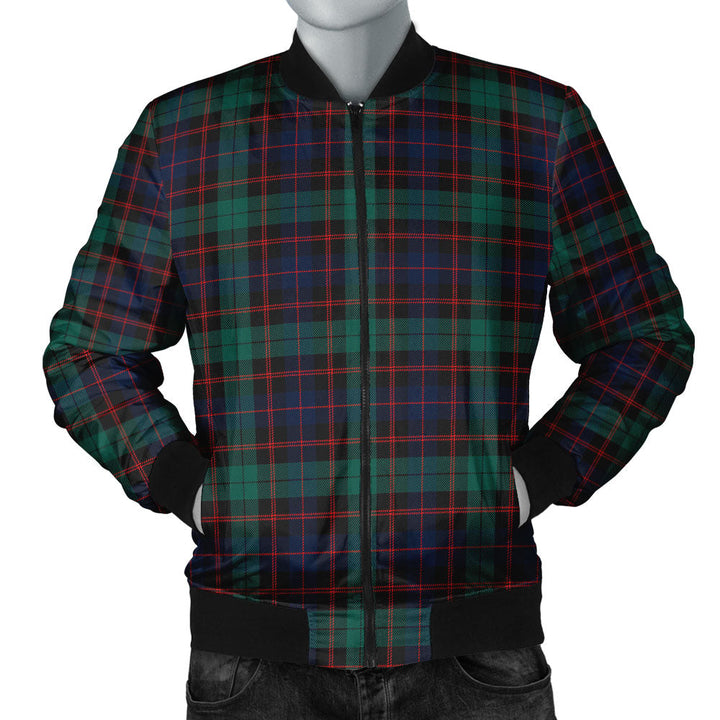 Guthrie Modern Clan Badge Tartan Bomber Jacket