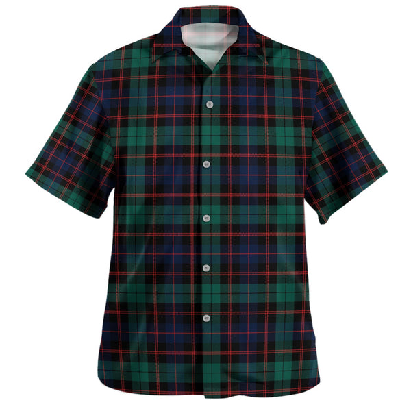 Guthrie Modern Clan Badge Tartan Hawaiian Shirt