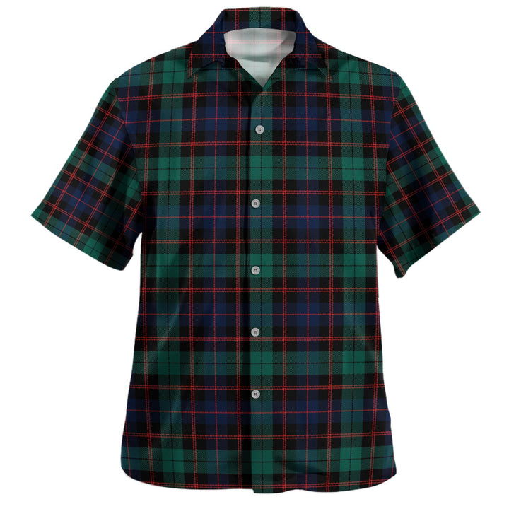 Guthrie Modern Clan Badge Tartan Hawaiian Shirt