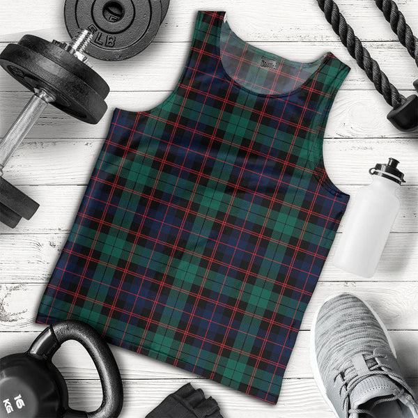Guthrie Modern Clan Badge Tartan Men Tank Top
