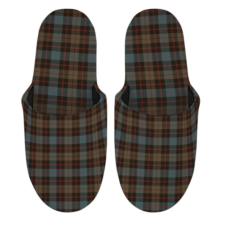 Guthrie Weathered Clan Badge Tartan Mop Slippers