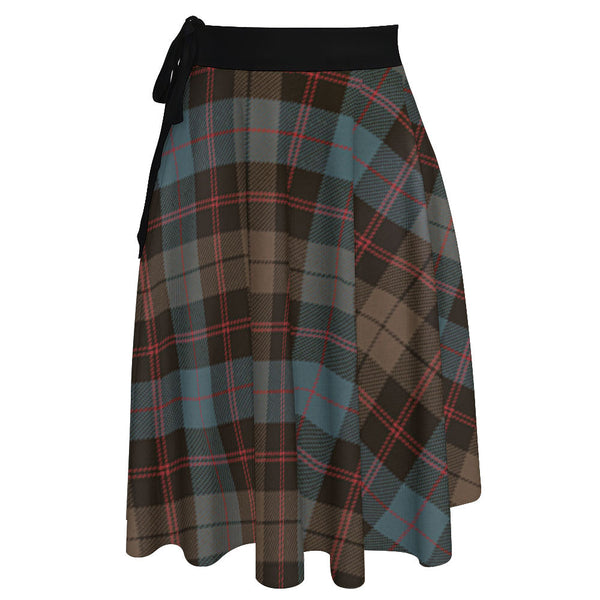 Guthrie Weathered Tartan Wrap Skirt