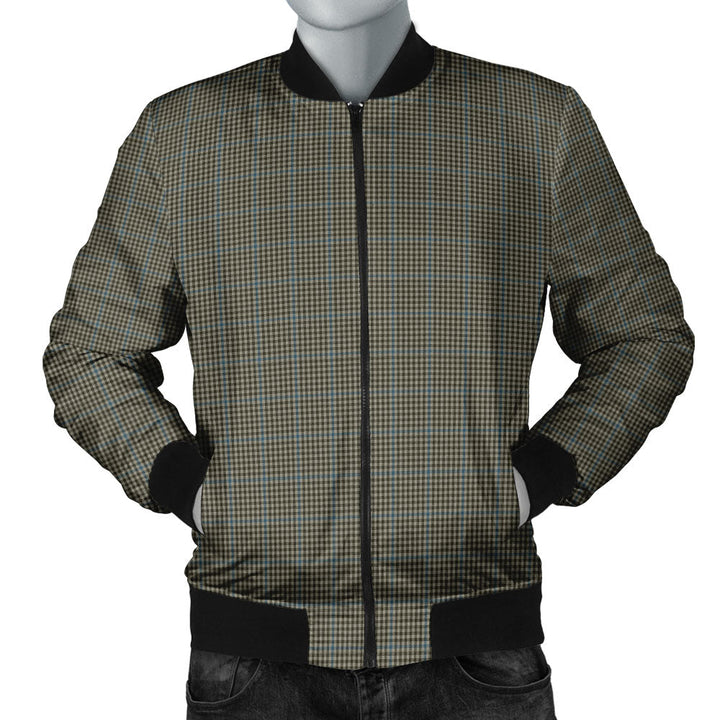 Haig Check Clan Badge Tartan Bomber Jacket