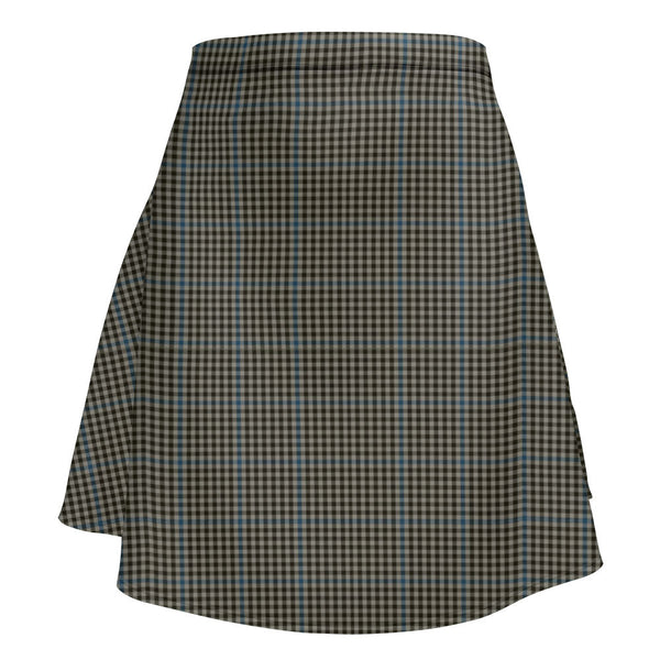 Haig Check Clan Badge Tartan Flared Skirt
