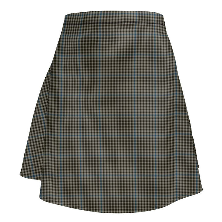 Haig Check Clan Badge Tartan Flared Skirt