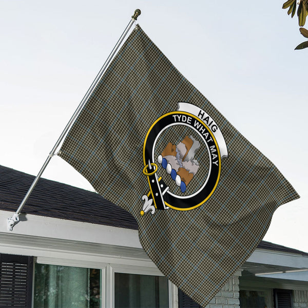Haig Check Clan Badge Tartan House Flag