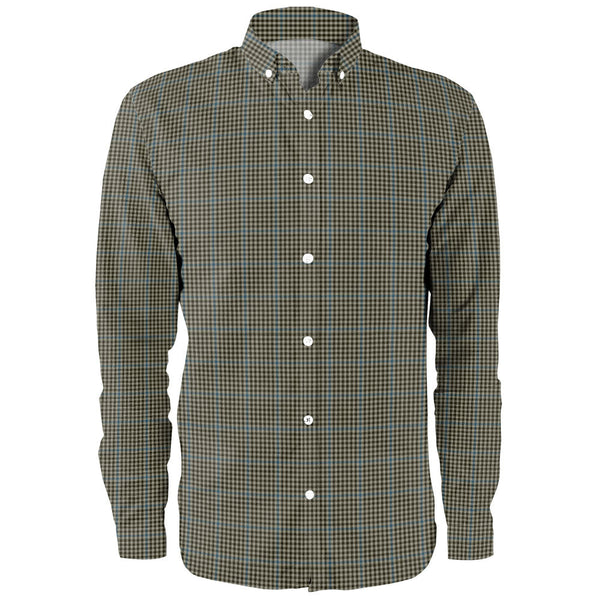 Haig Check Clan Badge Tartan Long Sleeve Shirt